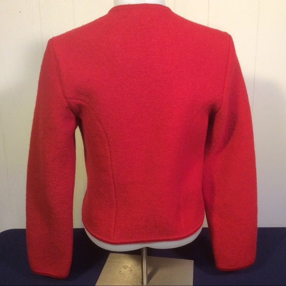 Vintage Geiger Austria women’s Cropped Wool Jacket size 40 made in Austria - Picture 5 of 12